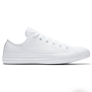 All White Converse